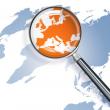 Thinkstock Magnifying Glass Europe 