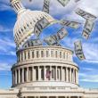 Thinkstock Image of Dollars and Washgton DC  